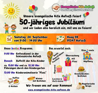 50 Jahre Kita Aufseß