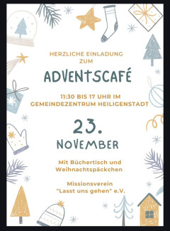 Adventscafé Missionsverein